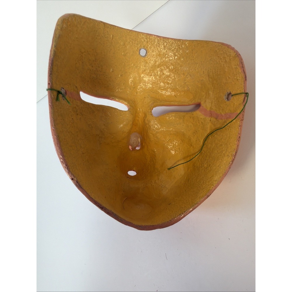 Vintage Mexican Wood Dance Mask Jim Olson Estate NHM LA Folk Art Guerrero - Picture 6 of 9